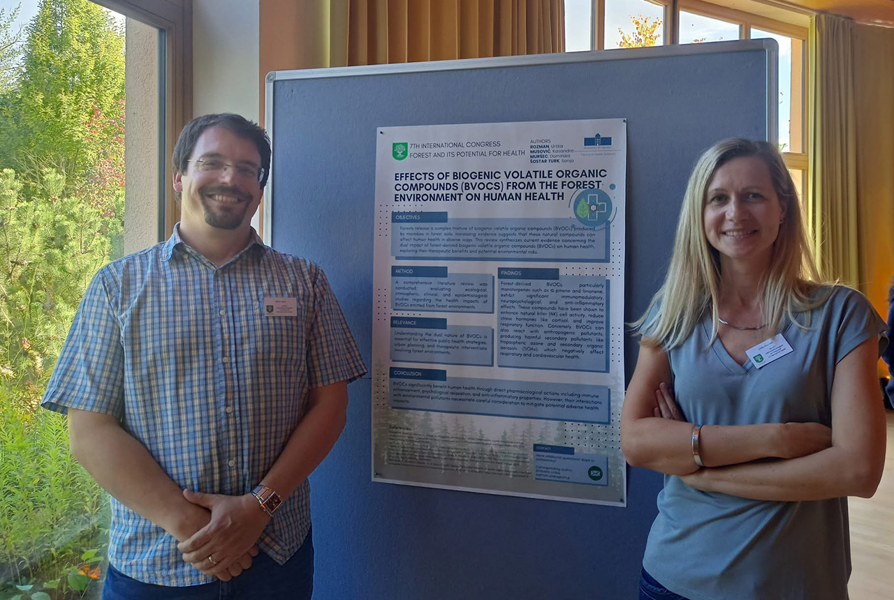 Urška Rozman and Miha Lavrič in Waren